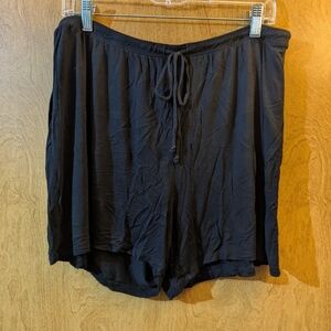 Artisan NY Sleepwear Black Sleep Shorts